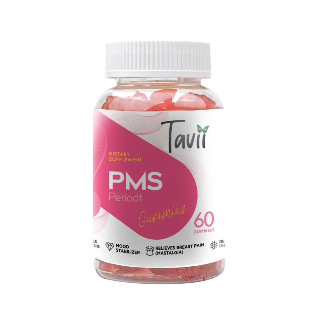 Natural PMS Relief Gummies for Hormonal Balance, Bloating, Cramps, Irr —  Purify Life